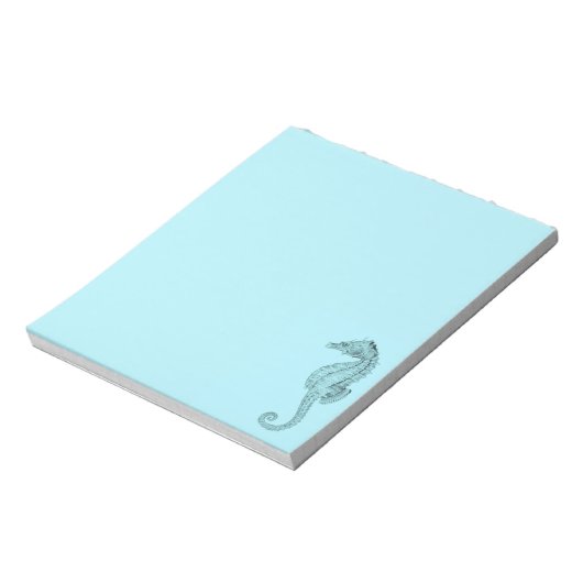 Bloc-note Azure Seahorse (Tourné)