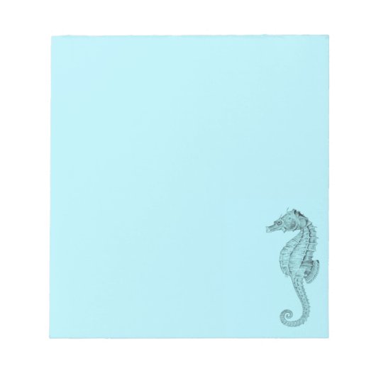 Bloc-note Azure Seahorse (Devant)