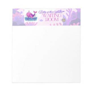 Bloc-note B3lly of th3 Whal3 Waiting Room notepad 