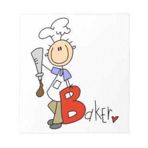 Bloc-note B est pour Boulanger