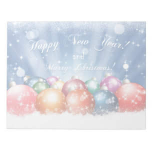 Bloc-note Babioles de bonne année et de Joyeux Noël