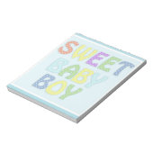 Bloc-note Baby Boy (Tourné)