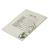 Bloc-note Baby Scrabble Game Notepad de 40 (Incliné)
