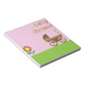 Bloc-note Baby shower (Incliné)