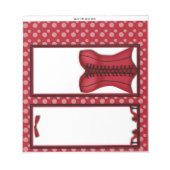 Bloc-note Bachelorette Party Candy Bar Wrapper Party Favoris (Devant)