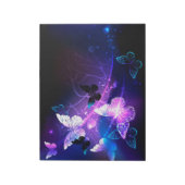 Bloc-note Background with Night Butterflies (Tourné)