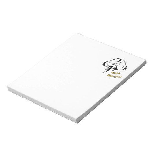 Bloc-note Bad et Boo-jee "I Am the Storm" gothique (Tourné)