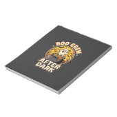 Bloc-note Badge de l'équipe de Halloween Boo (Tourné)