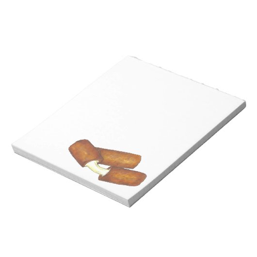 Bloc-note Baguettes de fromage Mozzarella Consommation Alime (Tourné)
