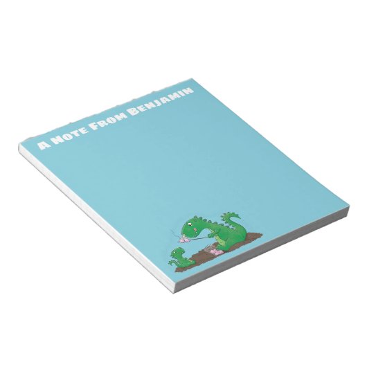 Bloc-note Baguettes mignonnes grillant des marshmallows dess (Incliné)