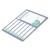Bloc-note Baignade River Otter Ordinateur portable hebdomada (Incliné)