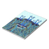 Bloc-note Baiser vintage Peacocks Faveurs de mariage (Tourné)