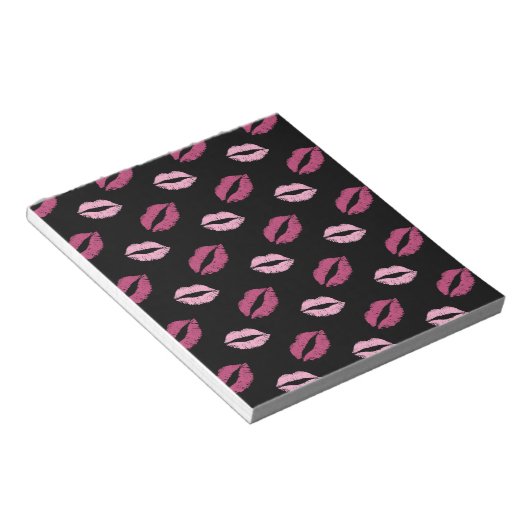 Bloc-note Baisers roses (Incliné)