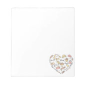 Bloc-note Baker Heart Funny Boulangerie Cuisine pâtisserie C (Devant)