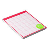 Bloc-note Bal De Tennis (Incliné)