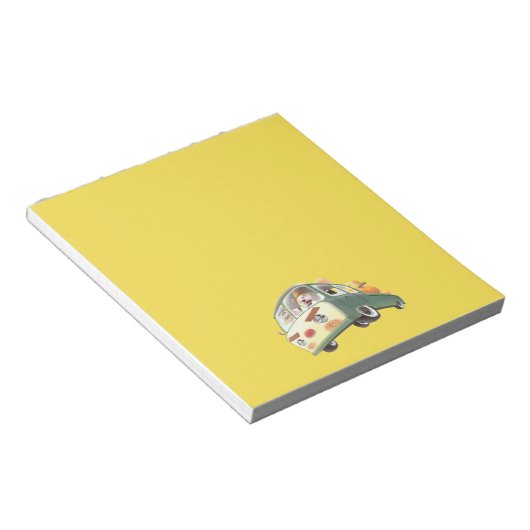 Bloc-note Balade en Citrouille lunaire (Incliné)