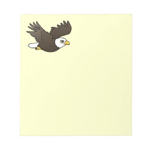 Bloc-note Bald Eagle en vol (Devant)