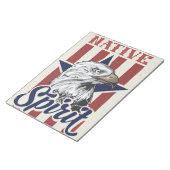 Bloc-note Bald Eagle Esprit autochtone (Incliné)
