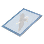 Bloc-note Bald eagle in flight (Incliné)