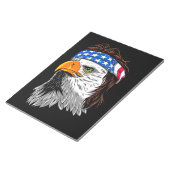 Bloc-note Bald Eagle Mullet USA (Incliné)