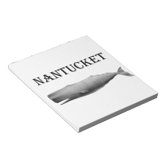 Bloc-note Baleine de Nantucket Sperm (Incliné)