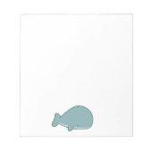 Bloc-note Baleine mignonne (Devant)