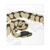 Bloc-note Ball Python Snake (Devant)