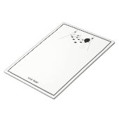 Bloc-note Balle de bowling de sport et poupées (Incliné)