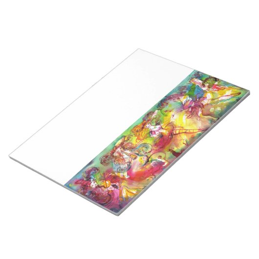 Bloc-note BALLET DE CARNAVAL/ Mascarade vénitienne, Musique  (Incliné)