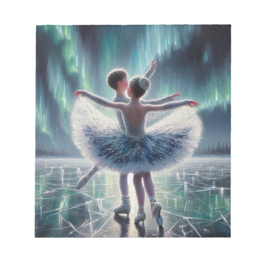 Bloc-note Ballet sur glace (Devant)
