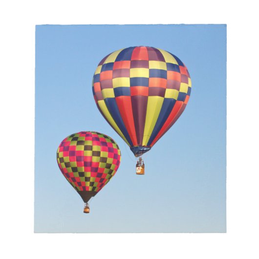 Bloc-note Ballons à air chaud (Devant)