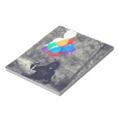 Bloc-note ballons d'anniversaire (Tourné)