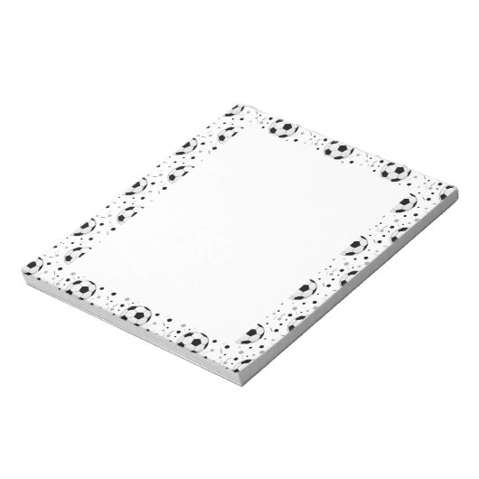 Bloc-note Ballons de foot (Tourné)