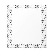 Bloc-note Ballons de foot (Devant)