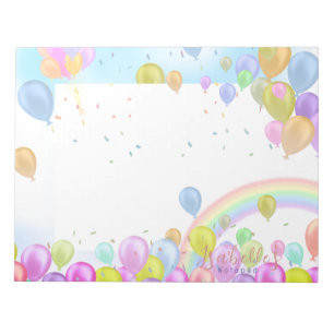 Bloc-note Balloon Pastel