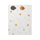 Bloc-note Balloons pour fête d'Halloween joyeuse (Tourné)