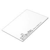 Bloc-note Baltimore Skyline (Incliné)