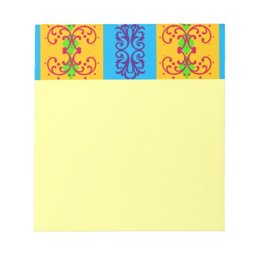 Bloc-note Bande Boho Brocade (Devant)