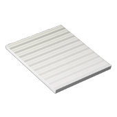 Bloc-note Bande de bonbons beige (Incliné)