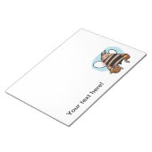 Bloc-note Bande dessinée d'abeille (Incliné)