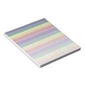 Bloc-note Bandes arc-en-ciel coupées (Incliné)