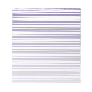Bloc-note Bandes de bonbons ultra violettes et blanches