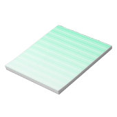 Bloc-note Bandes de bonbons vertes à la menthe (Tourné)