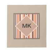 Bloc-note Bandes de décoration (Devant)