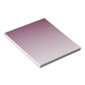 Bloc-note Bandes de prunes et de bonbons rouges (Incliné)