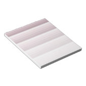 Bloc-note Bandes d'ombre à quartz rose (Incliné)