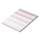 Bloc-note Bandes d'ombre à quartz rose (Tourné)