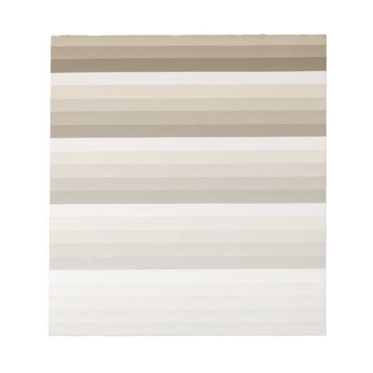 Bloc-note Bandes d'ombre Brown (Devant)
