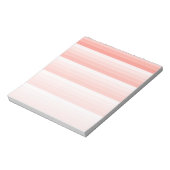 Bloc-note Bandes d'ombre de pêche corail (Tourné)