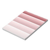 Bloc-note Bandes d'ombre rouges (Tourné)